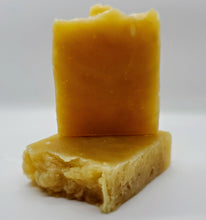 Load image into Gallery viewer, Rich and creamy shaving bar to get a close and clean shave. Formulated with a double butter recipe (cocoa &amp; shea butter, coconut oil, olive oil, castor oil, and almond milk). Natural clean and fresh scent using bergamot and cedarwood essential oils. Plant based Cruelty free Good for all 
