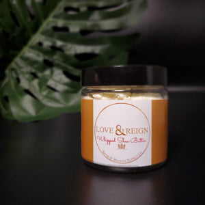 Natural healing properties that may be beneficial for dry skin conditions  Full of antioxidants aimed to naturally reduce scars & fine lines Chemical free, moisturizing hair sealant Made with unrefined shea butter and oil blend (coconut, jojoba, sweet almond, avocado ,grapeseed, rosehip, hemp seed & argon) Best used on clean damp hair.  Use as needed for skin care.  A little goes a long way. Allow butter to melt in your hands and apply.   