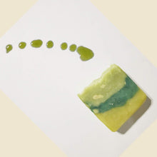 Load image into Gallery viewer, Good for sensitive skin. Hemp soap bar is good for all skin types. Unscented and naturally pigmented. 

